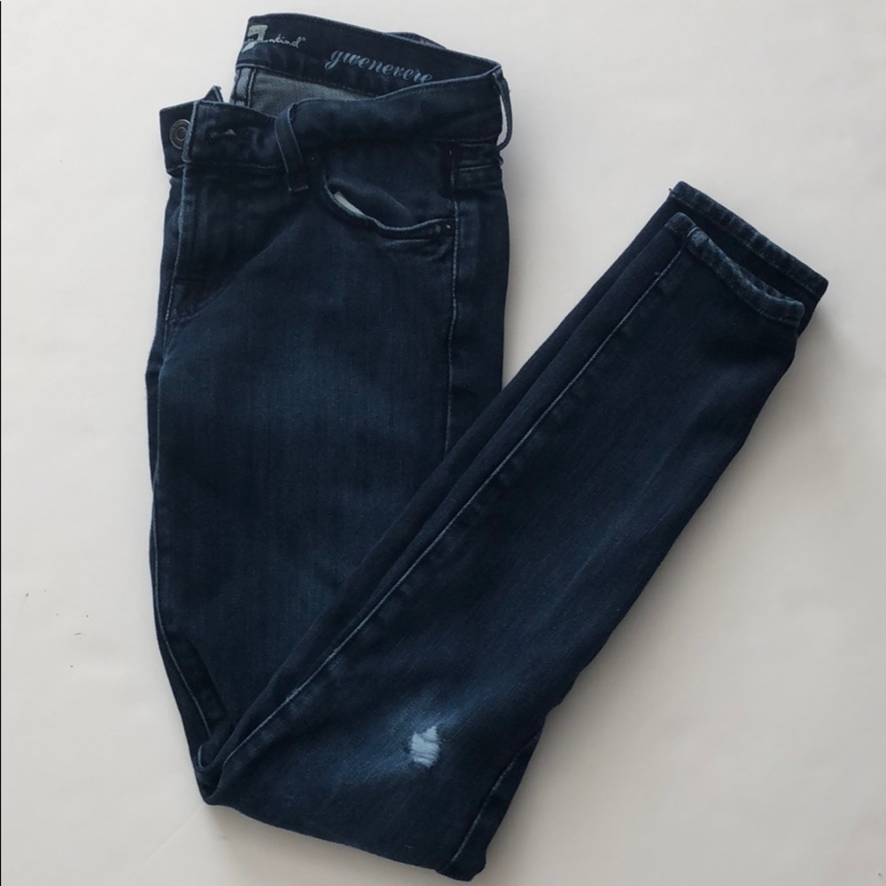 7 for all mankind size 23 skinny jeans